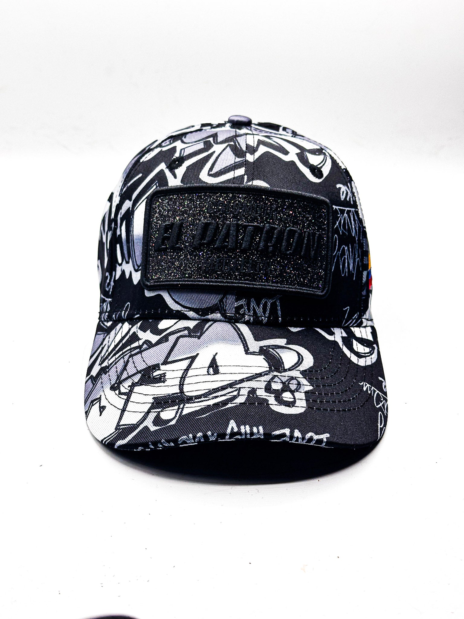CASQUETTE EL PATRON BLACK GREY ANIM