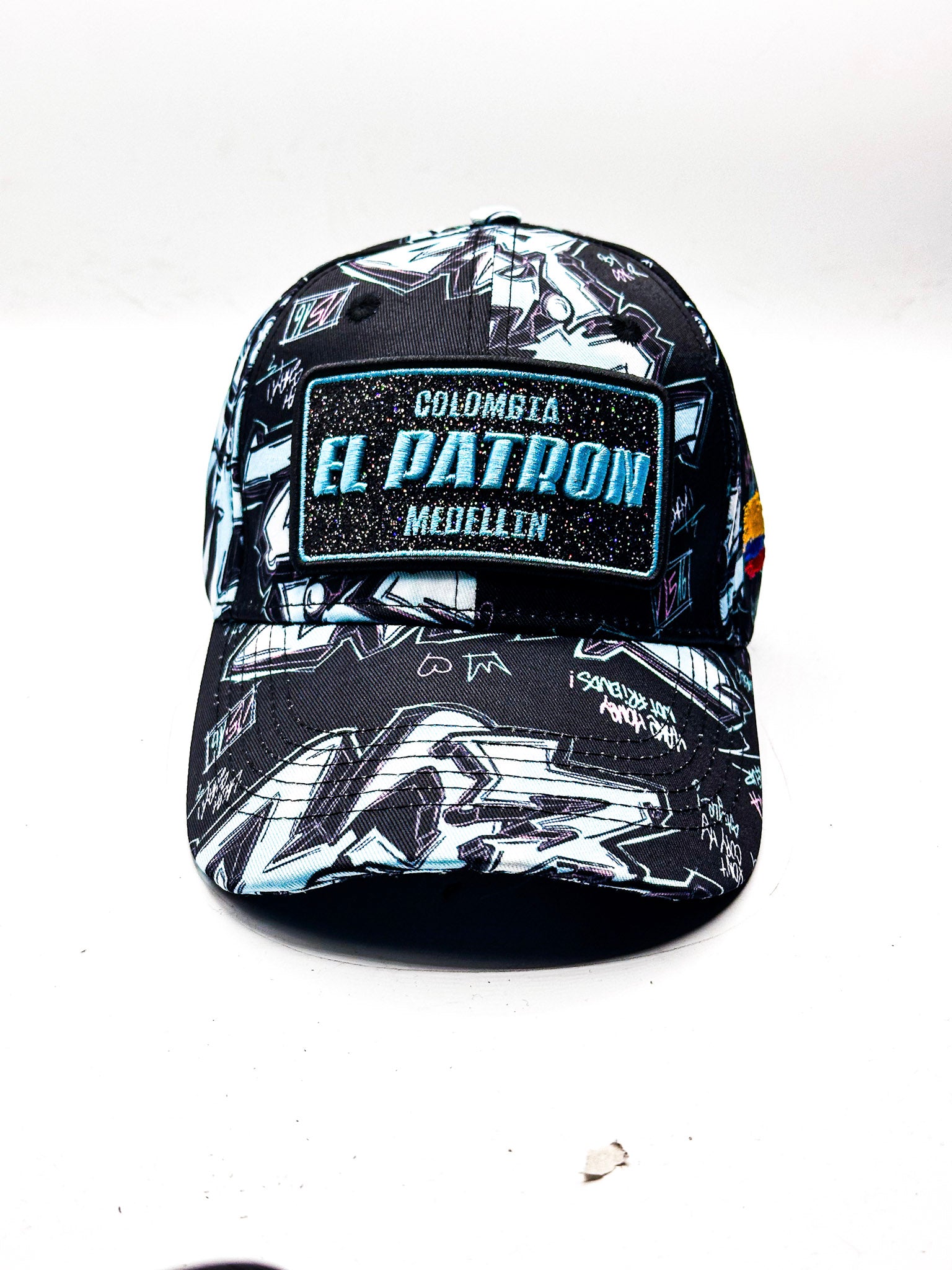 CASQUETTE EL PATRON BLACK MEDISKY BLUE
