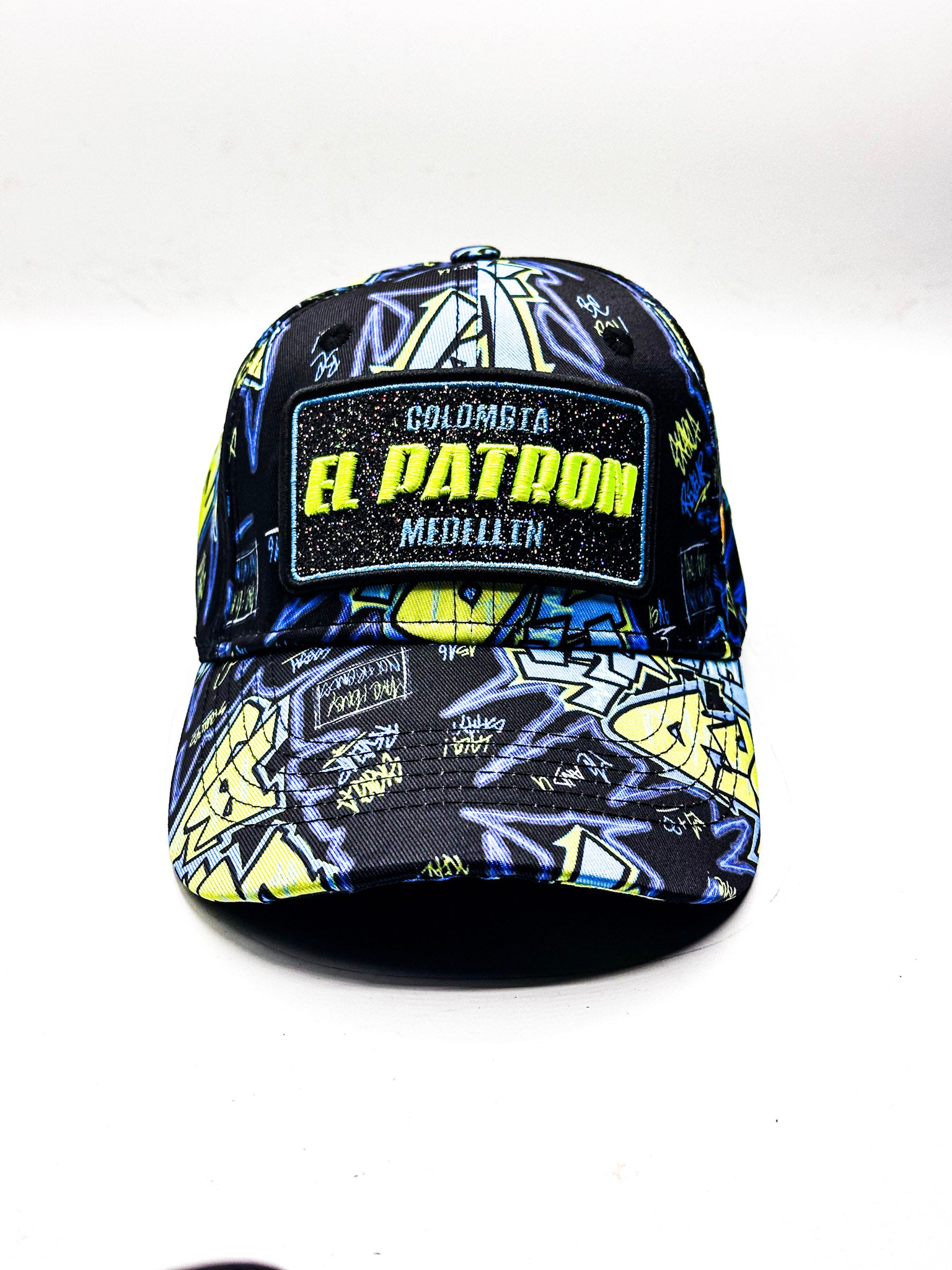 CASQUETTE EL PTRAON BLACK BLUE YELL ELECTRIC