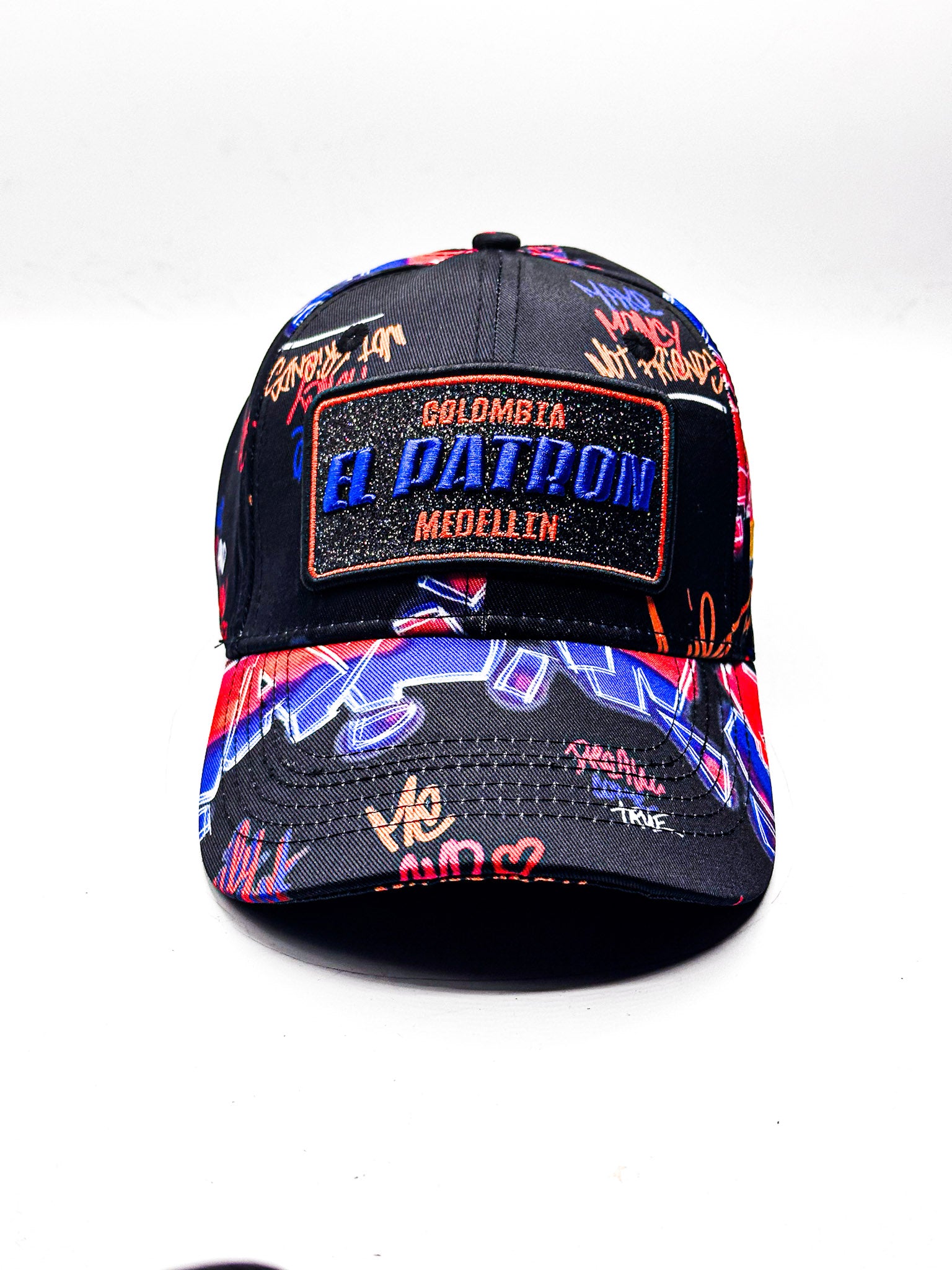CASQUETTE EL PATRON BLACK BLUE ORANGE STREET