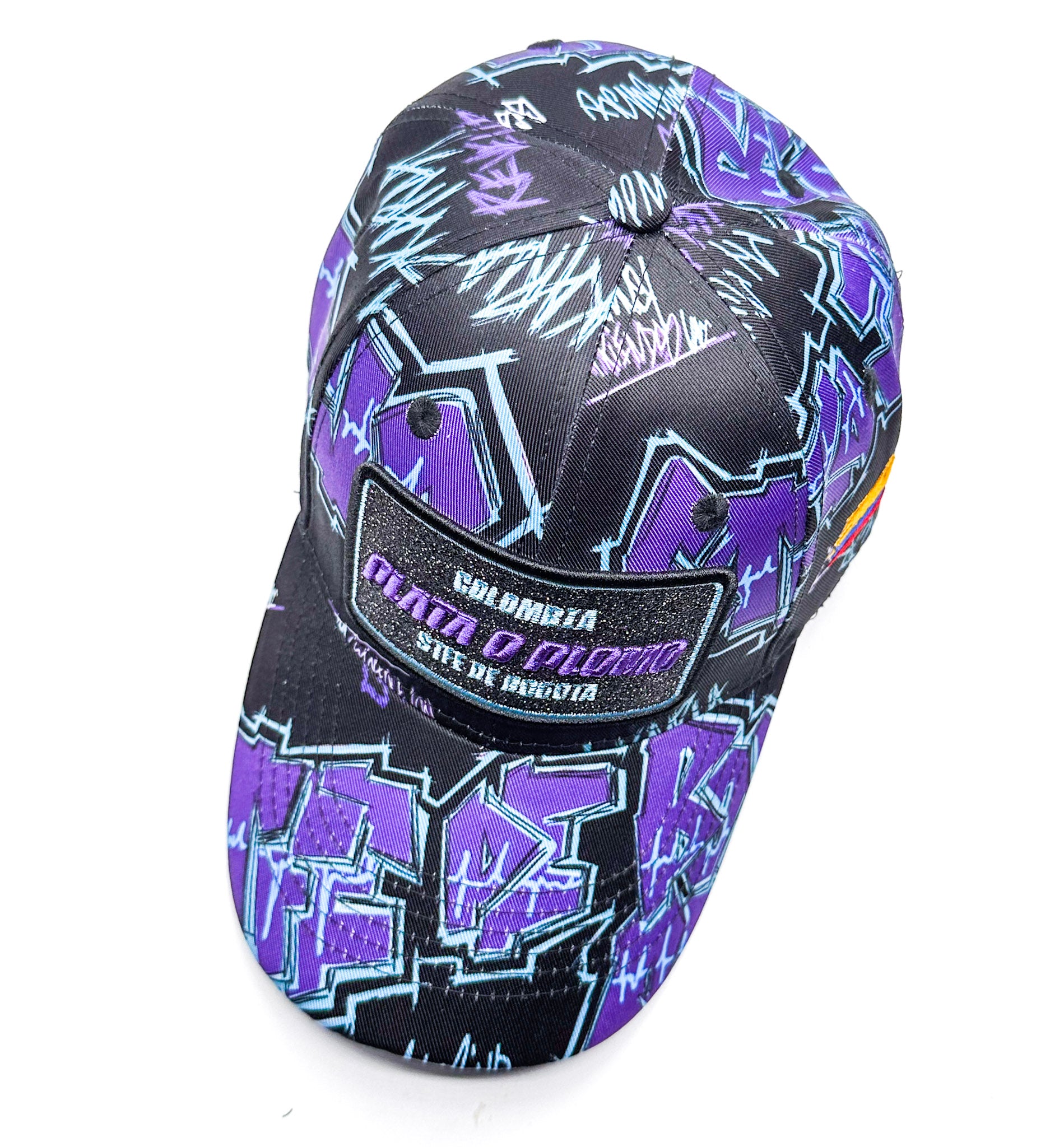 CASQUETTE PLATA O PLOMO BLACK GRAPY