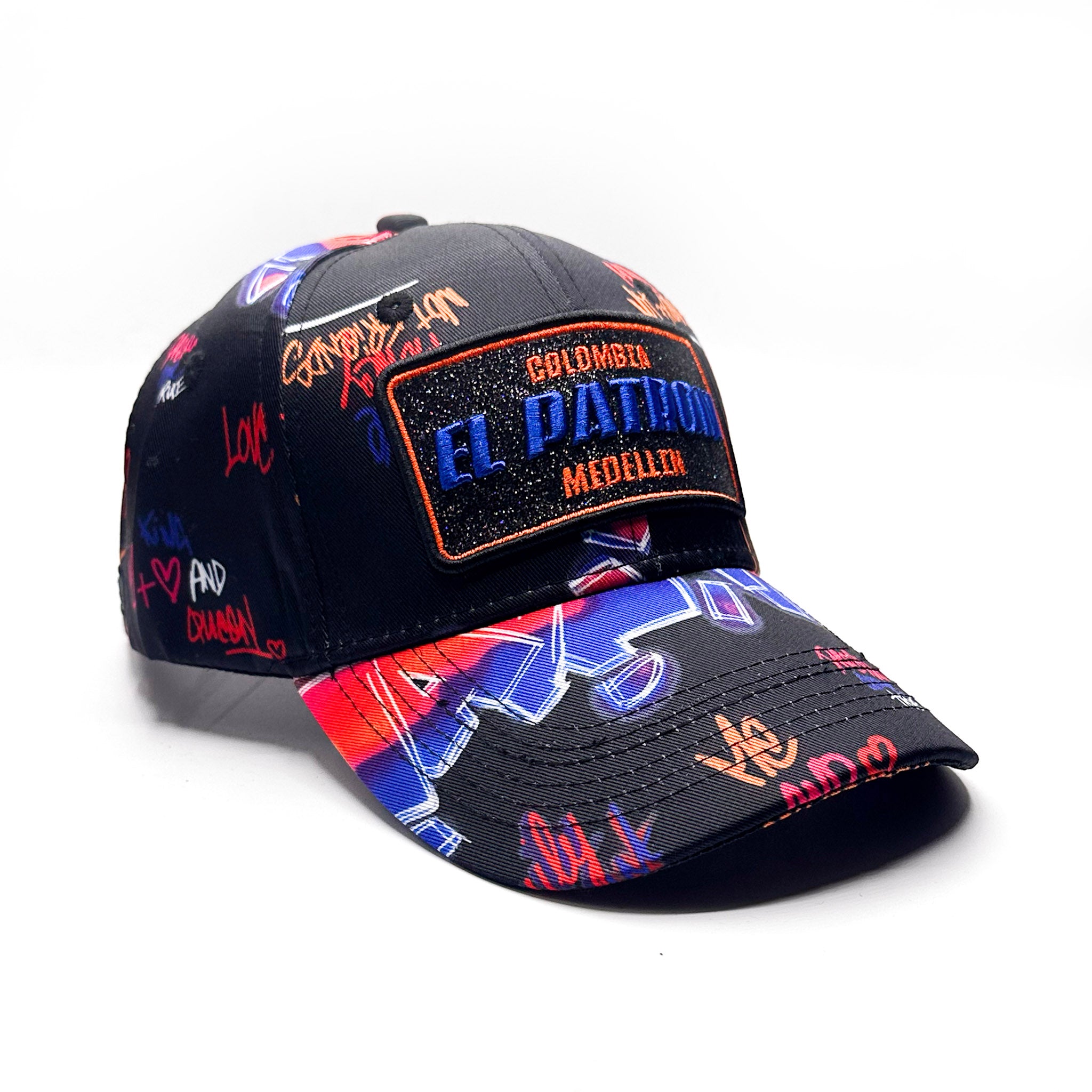 CASQUETTE EL PATRON BLACK BLUE ORANGE STREET