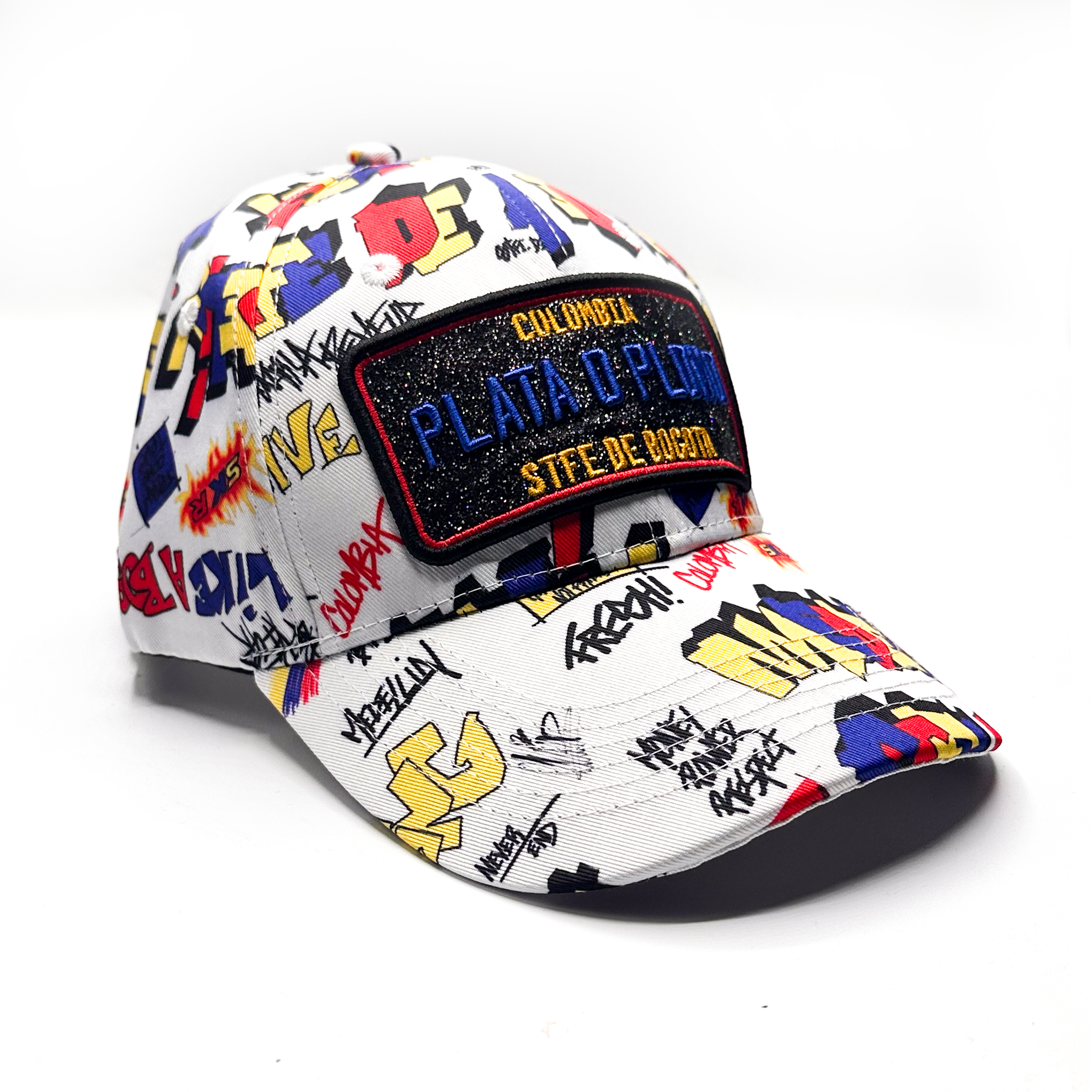 CASQUETTE PLATA O PLOMO WHITE TOONS