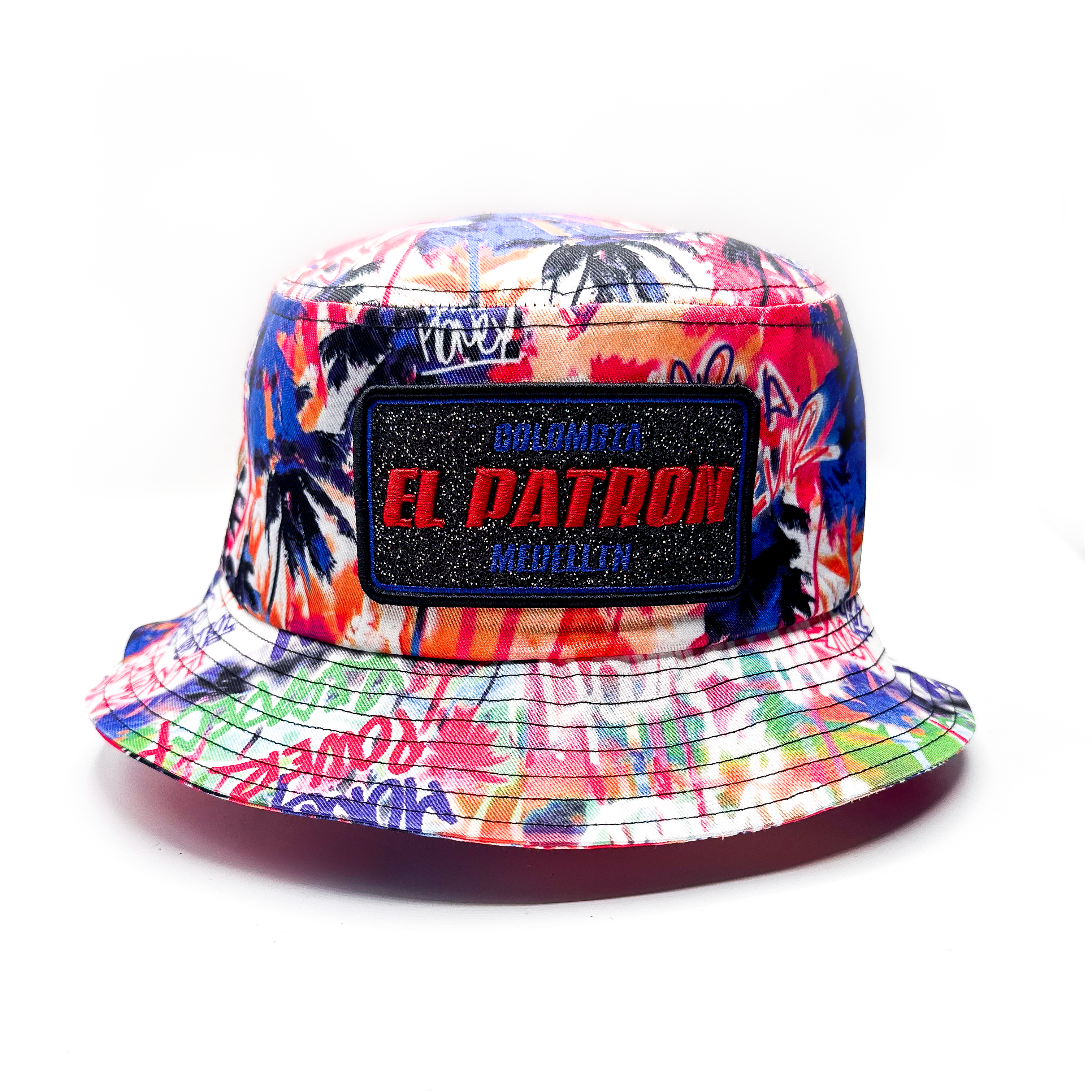 BOB EL PATRON PALMS WHITE MULTI