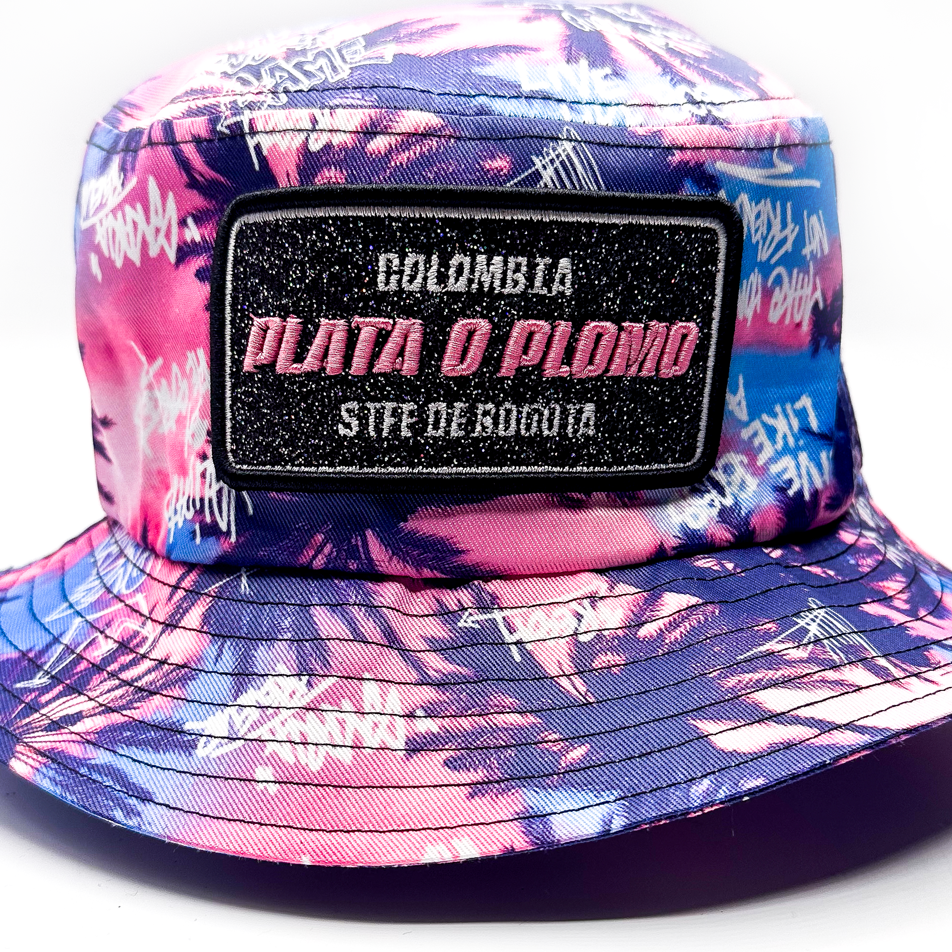 BOB PLATA O PLOMO PALMS PINK BLUE