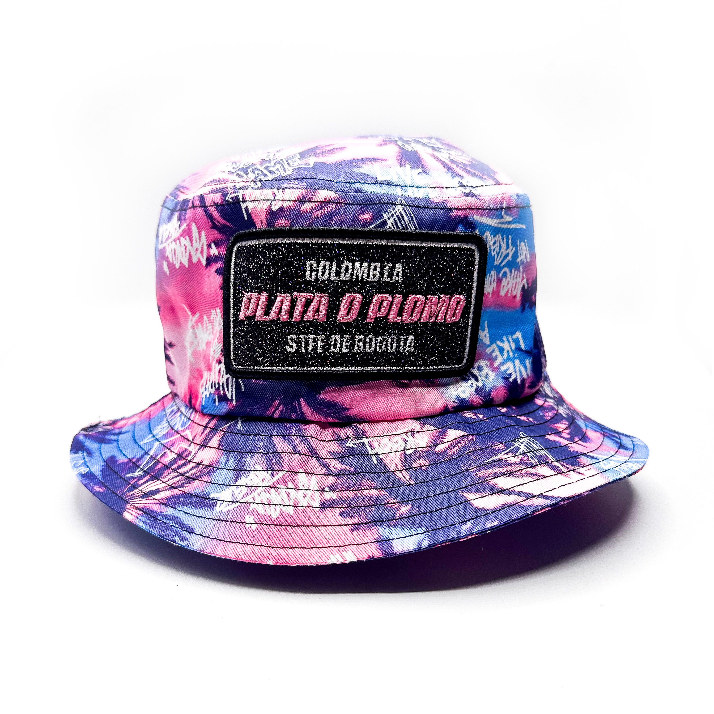 BOB PLATA O PLOMO PALMS PINK BLUE