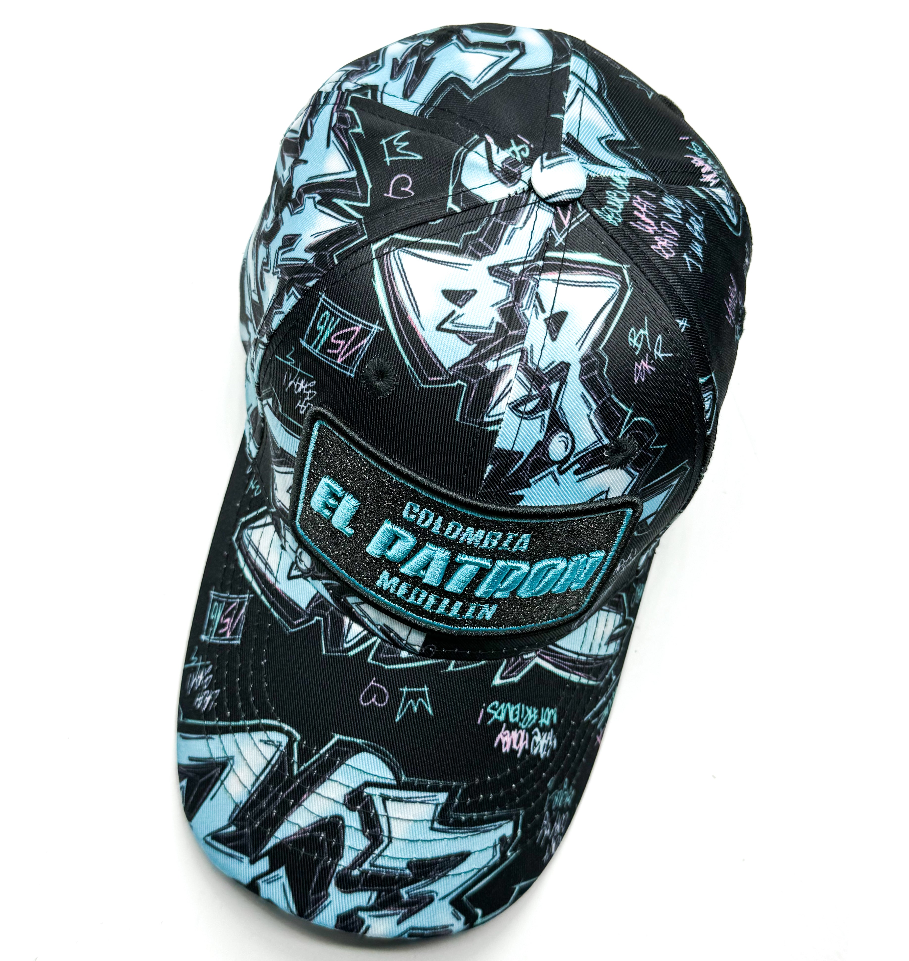 CASQUETTE EL PATRON BLACK MEDISKY BLUE