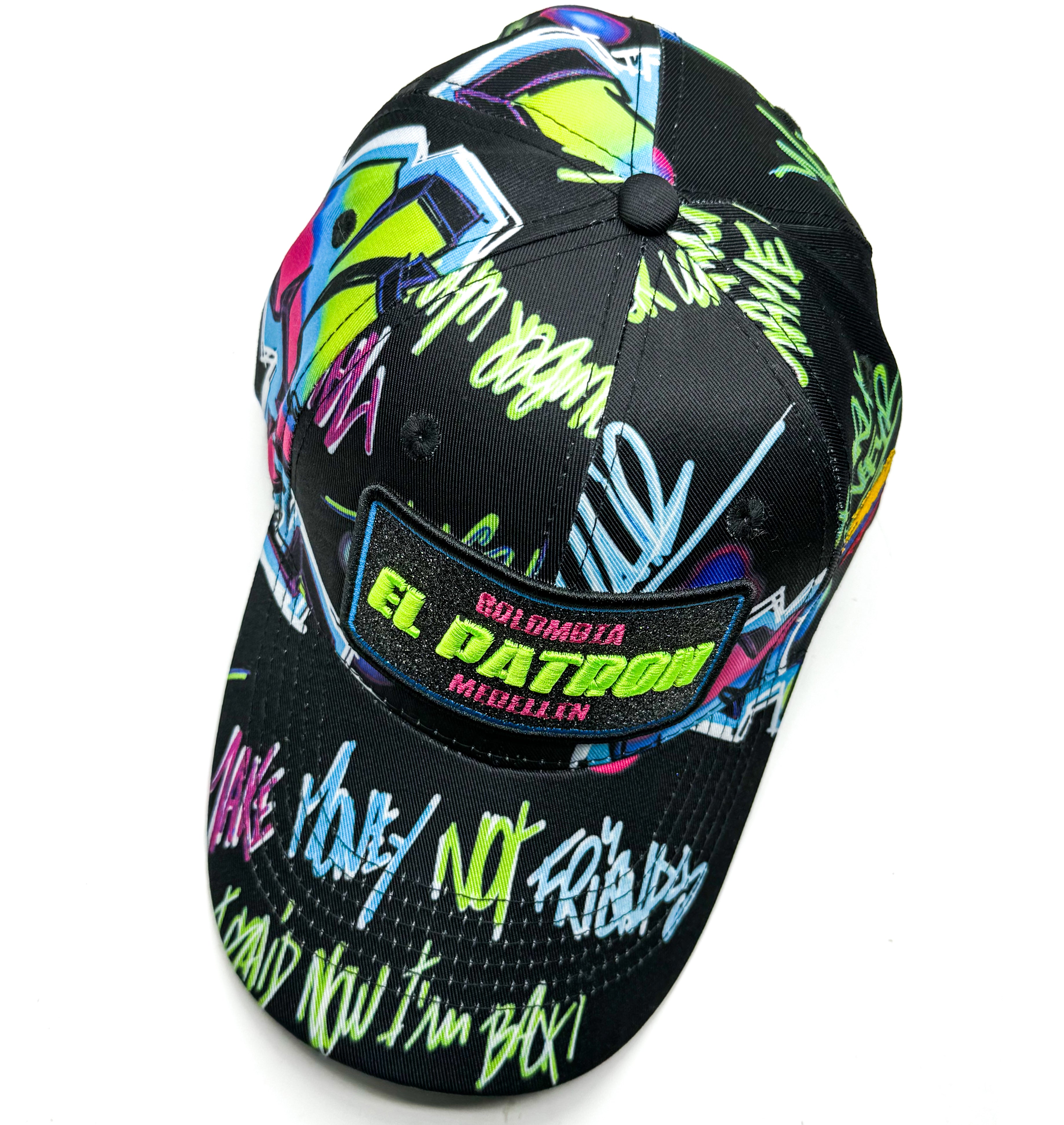 CASQUETTE EL PATRON BLACK COLOR WAVES