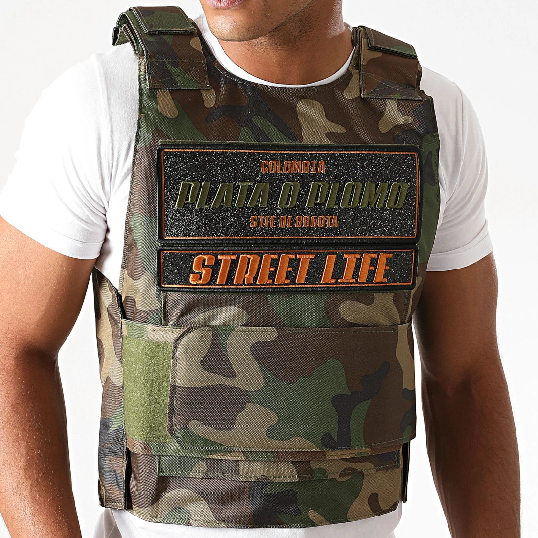 GILET PLATA O PLOMO Militaire