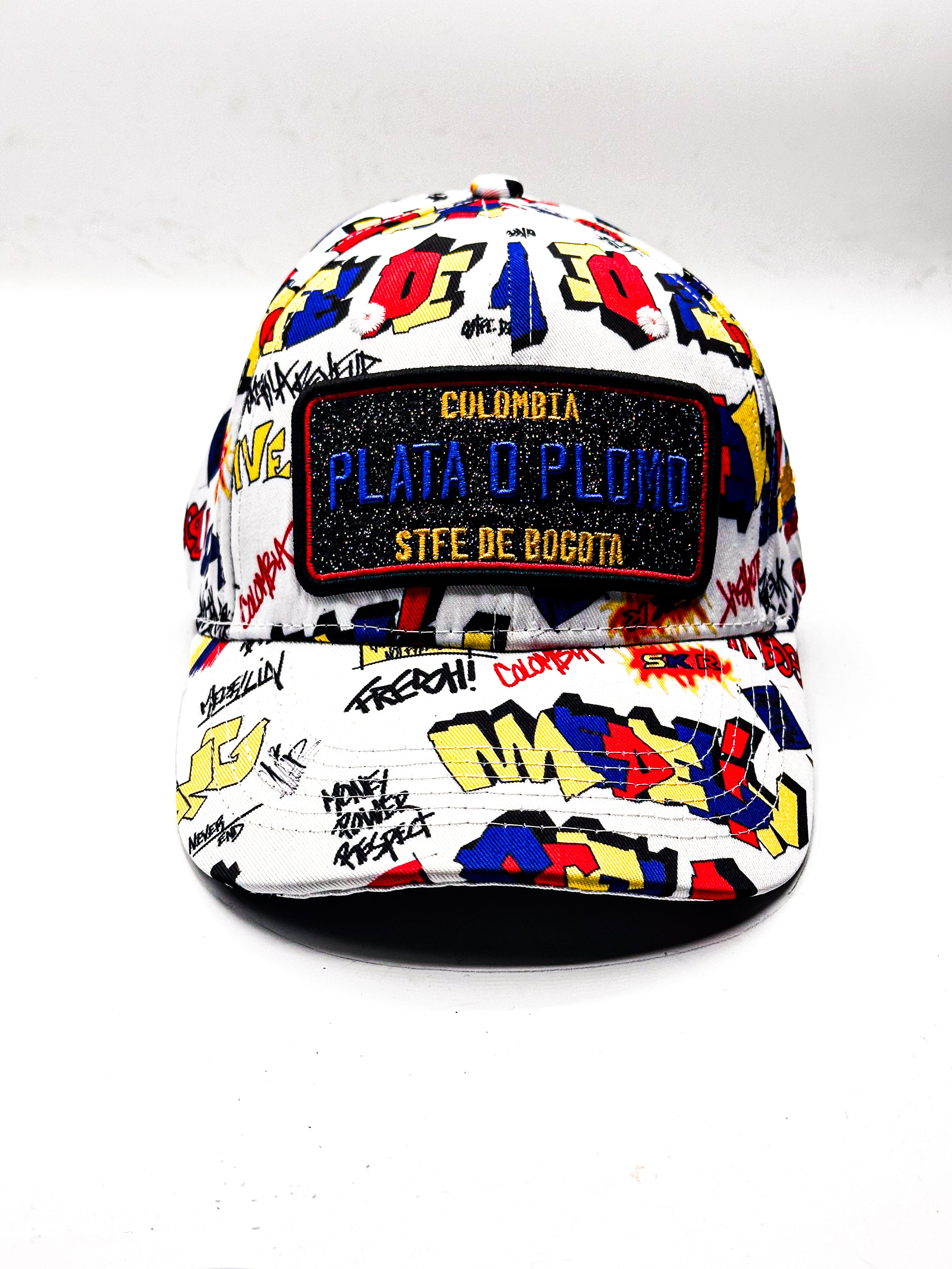 CASQUETTE PLATA O PLOMO WHITE TOONS