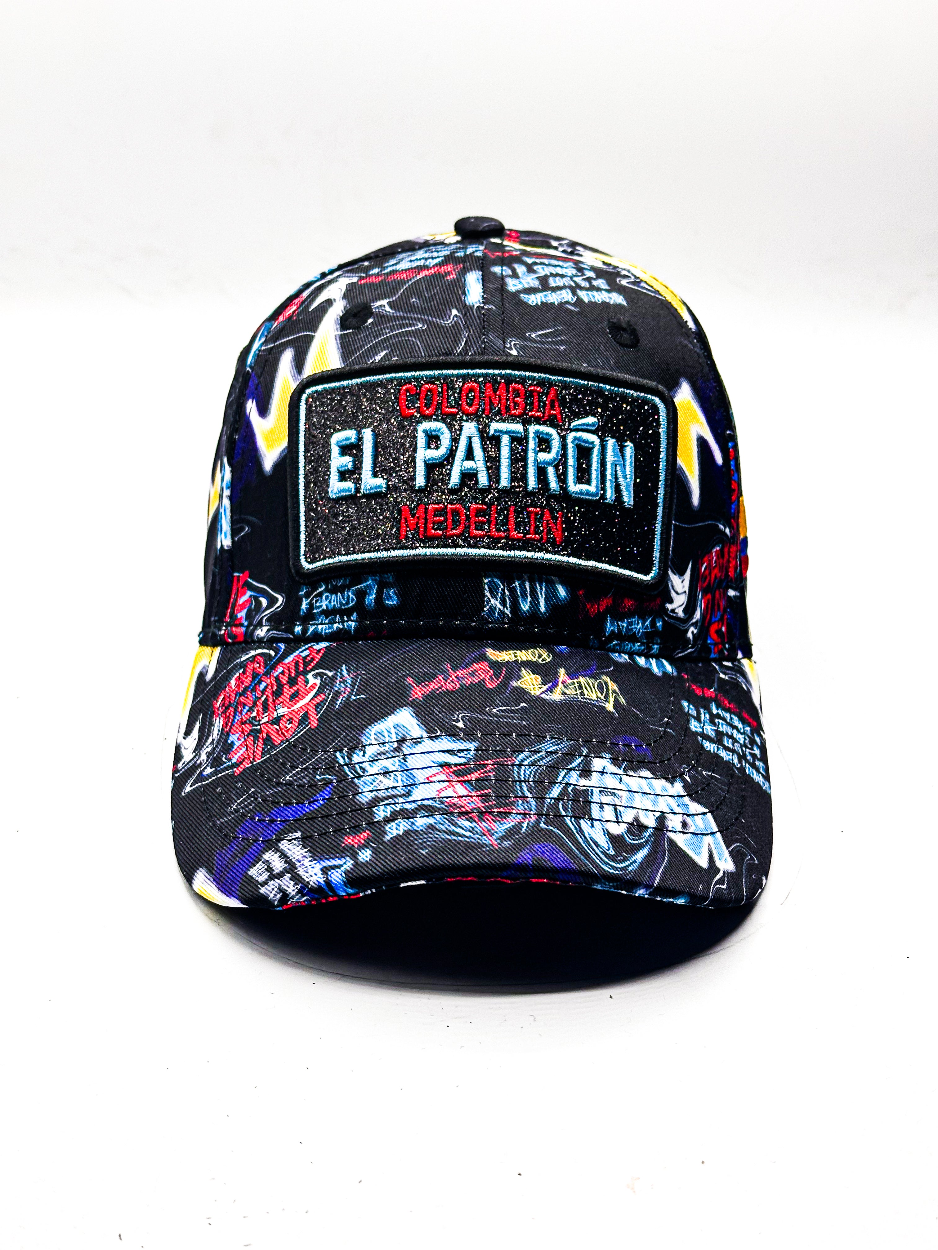 CASQUETTE EL PATRON BLACK BLUE REDSKY