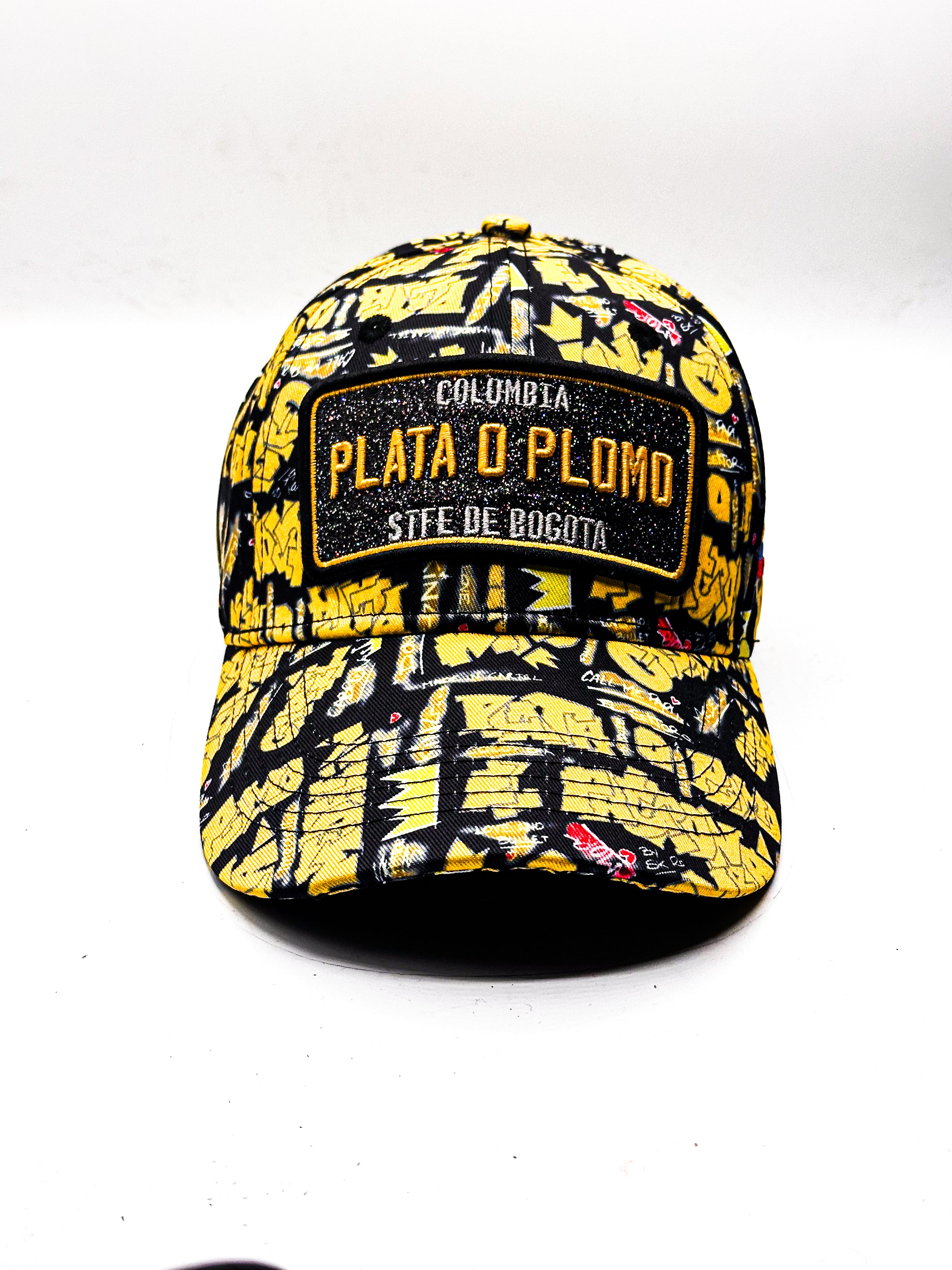 CASQUETTE PLATA O PLOMO FIRST BLACK YELL