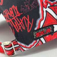 CASQUETTE EL PATRON BLACK RED BIGRAPH