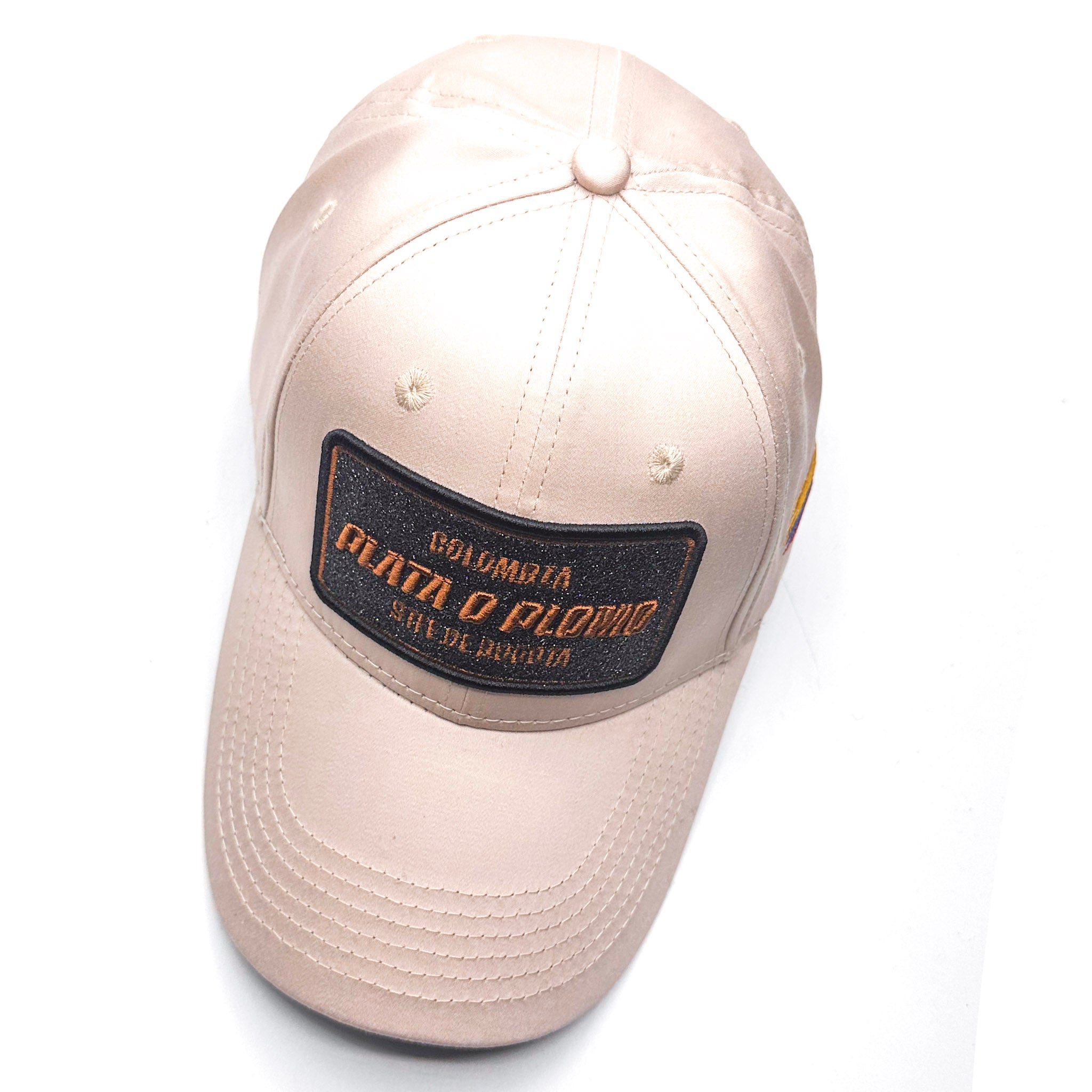 CASQUETTE PLATA O PLOMO CREAM BROWN GLITTER