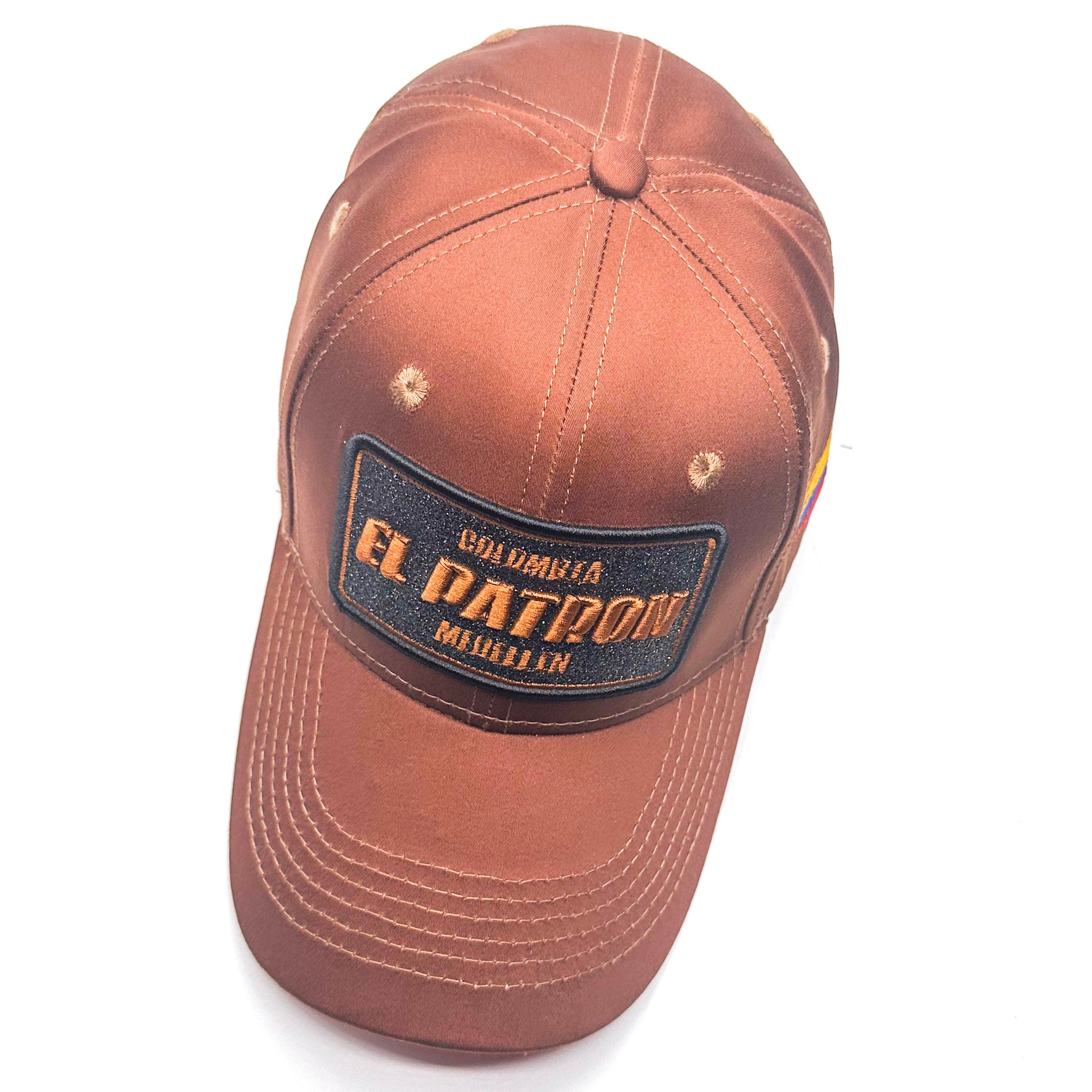 CASQUETTE EL PATRON BROWN GLITTER