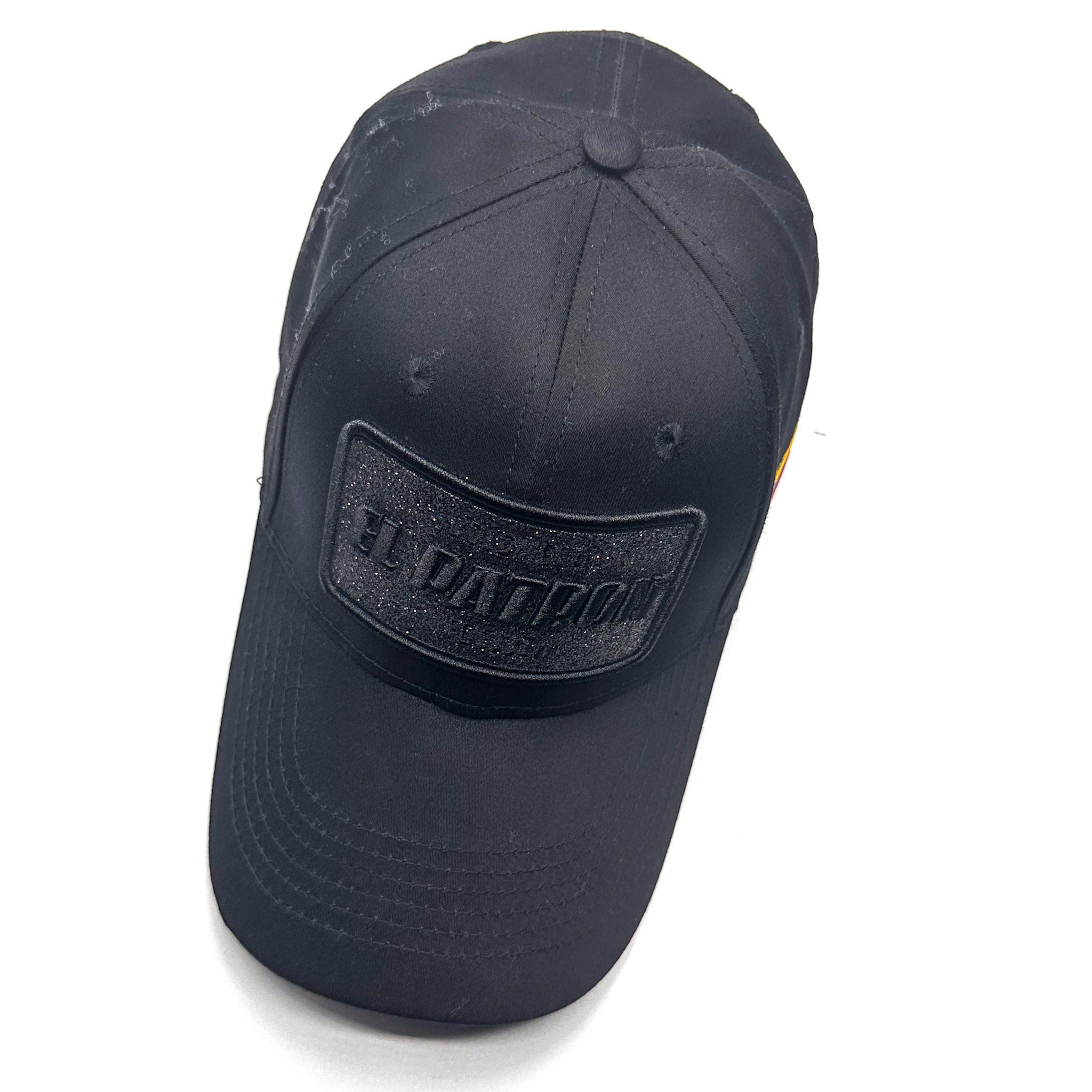 CASQUETTE EL PATRON FULL BLACK GLITTER