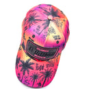 CASQUETTE EL PATRON PALMS PINK ORANGE