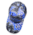 CASQUETTE PLATA O PLOMO BLACK BLUE ROYAL