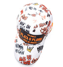 CASQUETTE PLATA O PLOMO WHITE VINTAGE