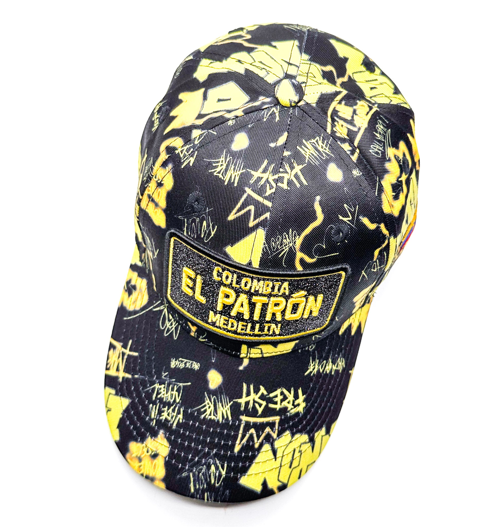 CASQUETE EL PATRON FRESH BLACK AND YELLOW