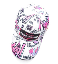 CASQUETTE PLATA O PLOMO WHITE STR PINKY