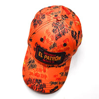 KIDS CASQUETTE EL PATRON FULL ORANGE PRINT