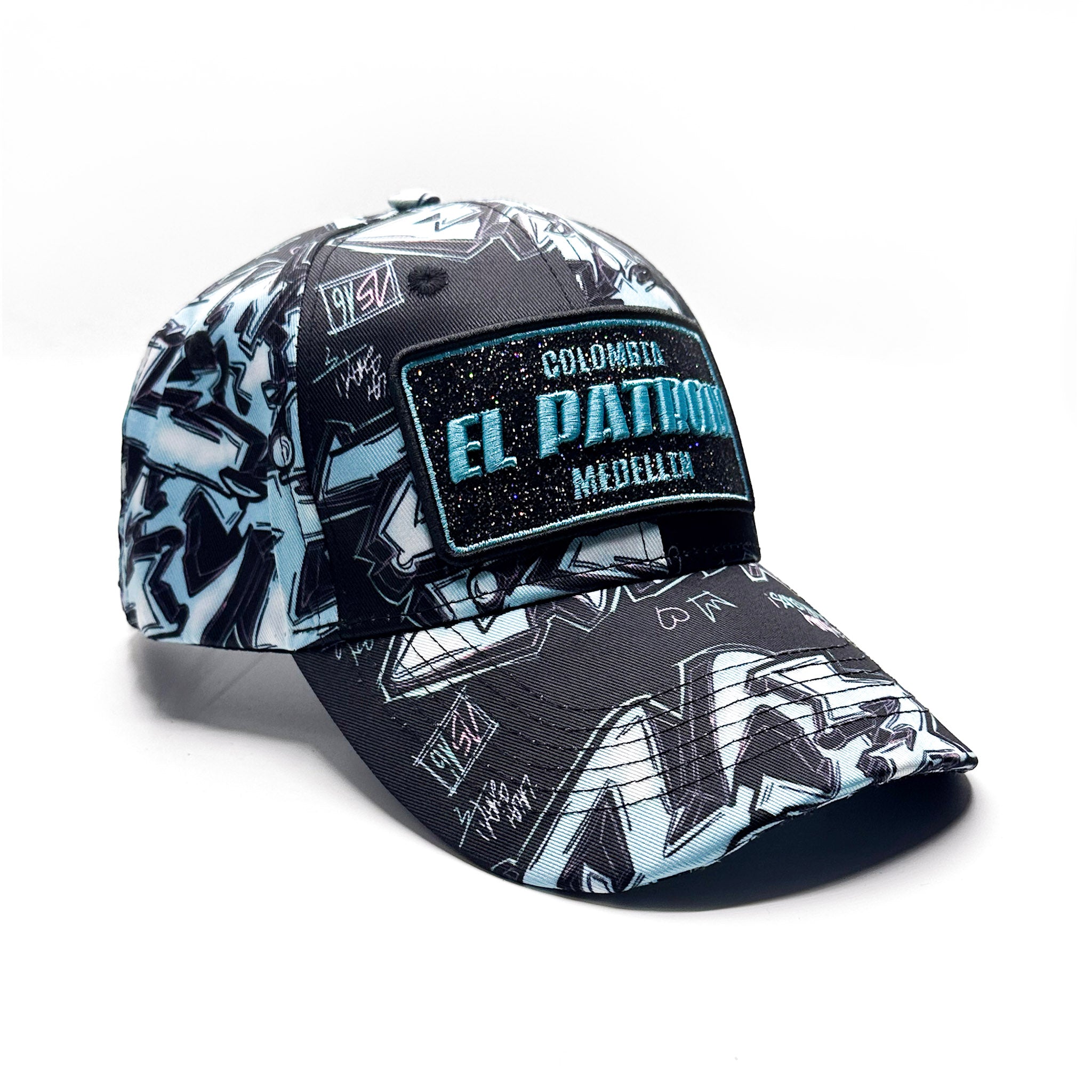 CASQUETTE EL PATRON BLACK MEDISKY BLUE