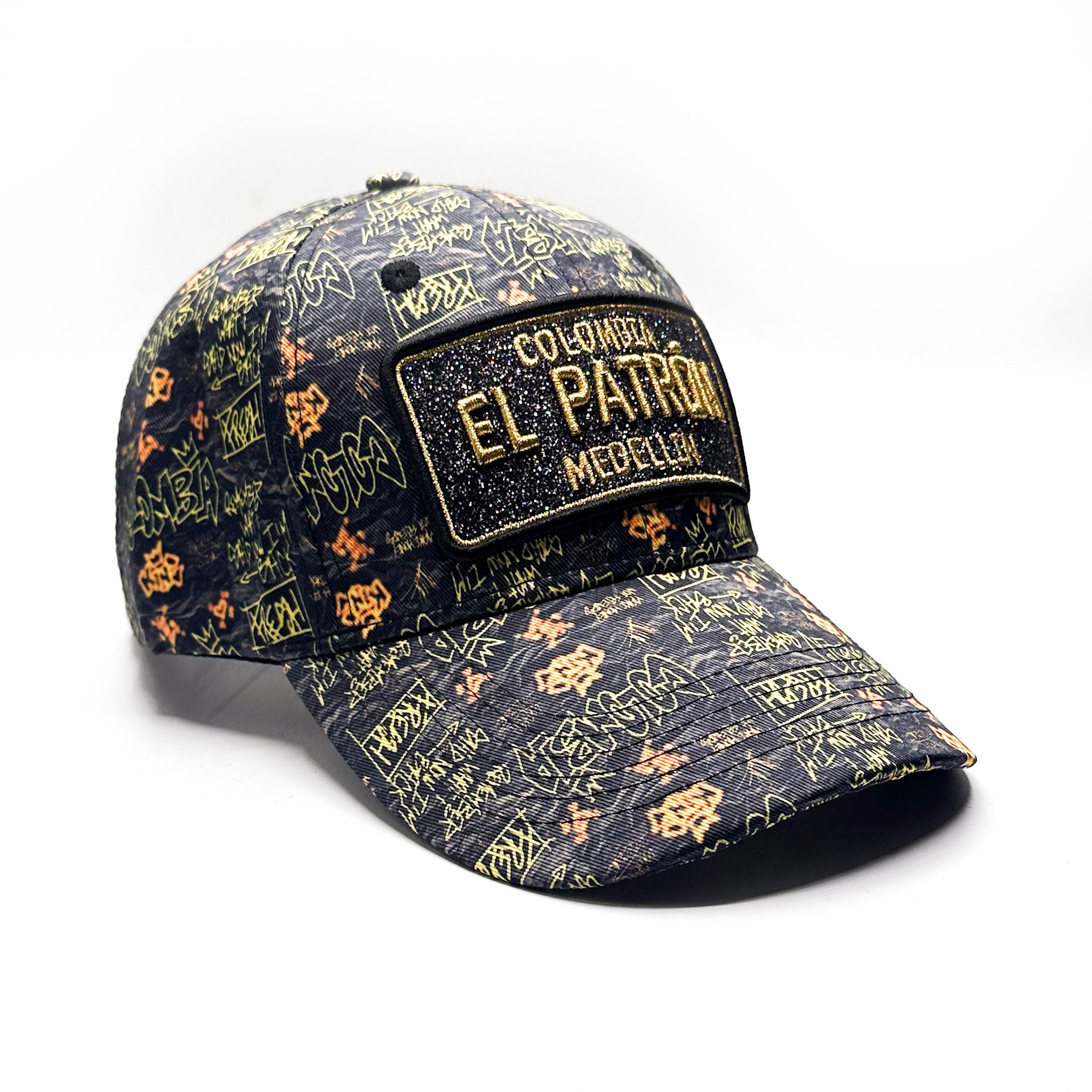 CASQUETTE EL PATRON SML CARBON GOLD