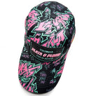 CASQUETTE PLATA O PLOMO BLACK BUBBLE PINK