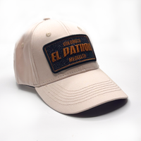 CASQUETTE EL PATRON CREAM BROWN GLITTER