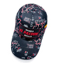 CASQUETTE EL PATRON BLACK RED BLLS