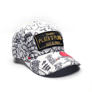 KIDS CASQUETTE PLATA O PLOMO WHITE RD HEART