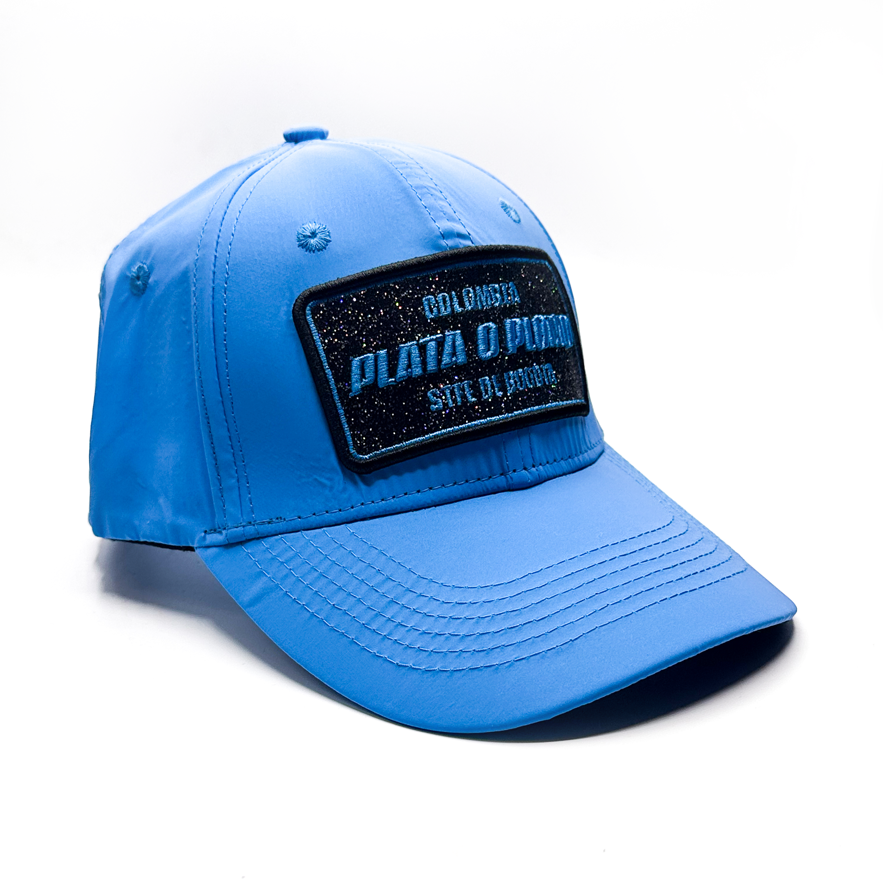 CASQUETTE PLATA O PLOMO FULL REFLECT BLUE