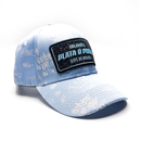 CASQUETTE PLATA O PLOMO BLUE PASTEL