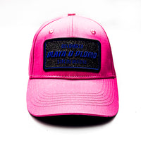 CASQUETTE PLATA O PLOMO PINK BLUE GLITTER