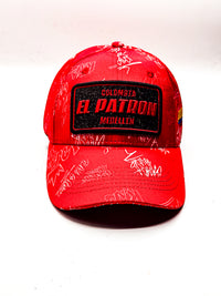 CASQUETTE EL PATRON SIGNATURE RED