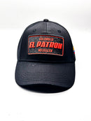 CASQUETTE EL PATRON BLACK ORANGE GLITTER