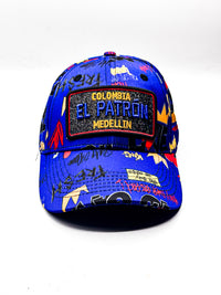 CASQUETTE EL PATRON FULL ROYAL BLUE