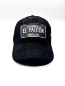 CASQUETTE EL PATRON NUBUCK BLACK SILVER