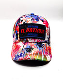 CASQUETTE EL PATRON PALMS WHITE MULTI