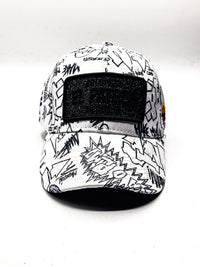 CASQUETTE EL PATRON FULL WHITE PRINT