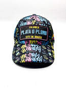 CASQUETTE PLATA O PLOMO RAINBOW