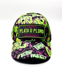 CASQUETTE PLATA O PLOMO GREEN HLK