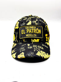 CASQUETE EL PATRON FRESH BLACK AND YELLOW