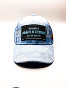 CASQUETTE PLATA O PLOMO BLUE PASTEL