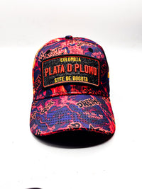 CASQUETTE PLATA O PLOMO FUSORANGE BLUE