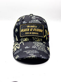 CASQUETTE PLATA O PLOMO BLACK GOLD SIGNATURE
