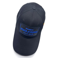 CASQUETTE PLATA O PLOMO BLACK BLUE GLITTER