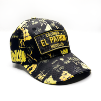 CASQUETE EL PATRON FRESH BLACK AND YELLOW