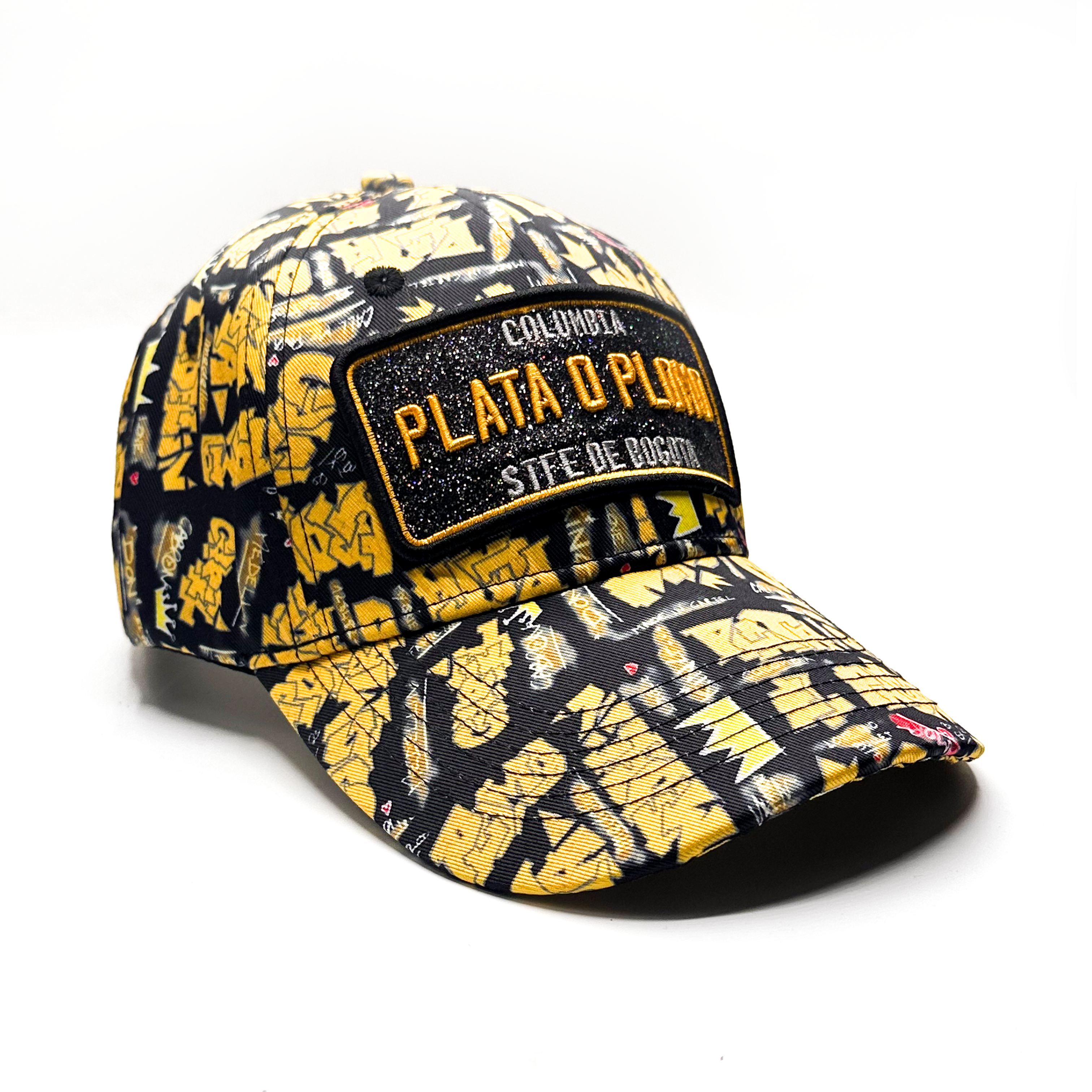 CASQUETTE PLATA O PLOMO FIRST BLACK YELL